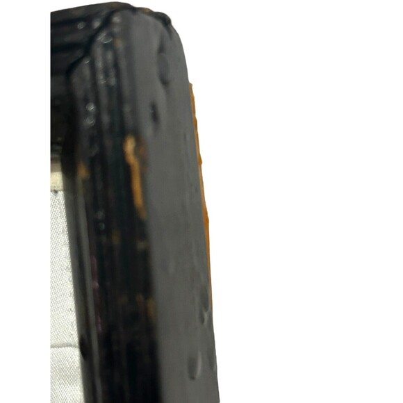 Vtg Satin Half Square Triangle Elephant Embellished Framed Textile Art - Picture 8 of 10